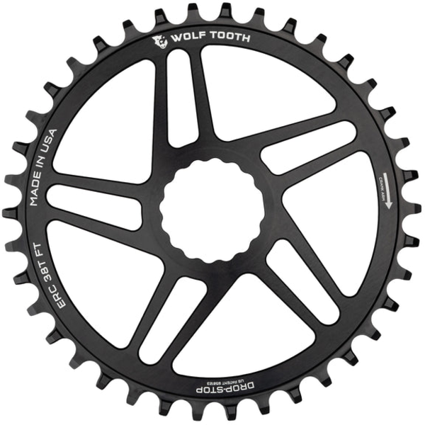 Wolf Tooth Direct Mount Chainrings for Easton Cinch Color: Black
