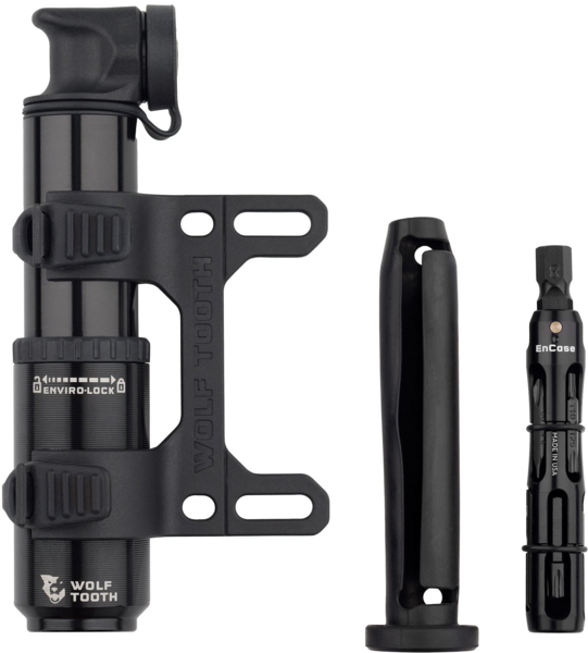Wolf Tooth EnCase Pump with Hex Bit Wrench Multi-Tool Wolf Tooth EnCase Pump with Hex Bit Wrench Multi-Tool