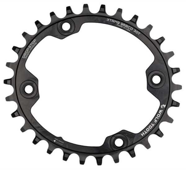 Wolf Tooth Oval 96mm BCD Chainrings for Shimano XTR M9000 and M9020