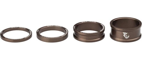 Wolf Tooth Spacer Kit Color: Espresso Brown