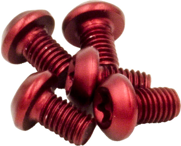 Wolf Tooth Wolf Tooth CAMO Chainring Bolt Kit, Red Wolf Tooth Wolf Tooth CAMO Chainring Bolt Kit, Red