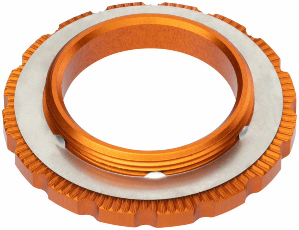 Wolf Tooth Wolf Tooth CenterLock Lockring - Orange - Kyle's Bikes