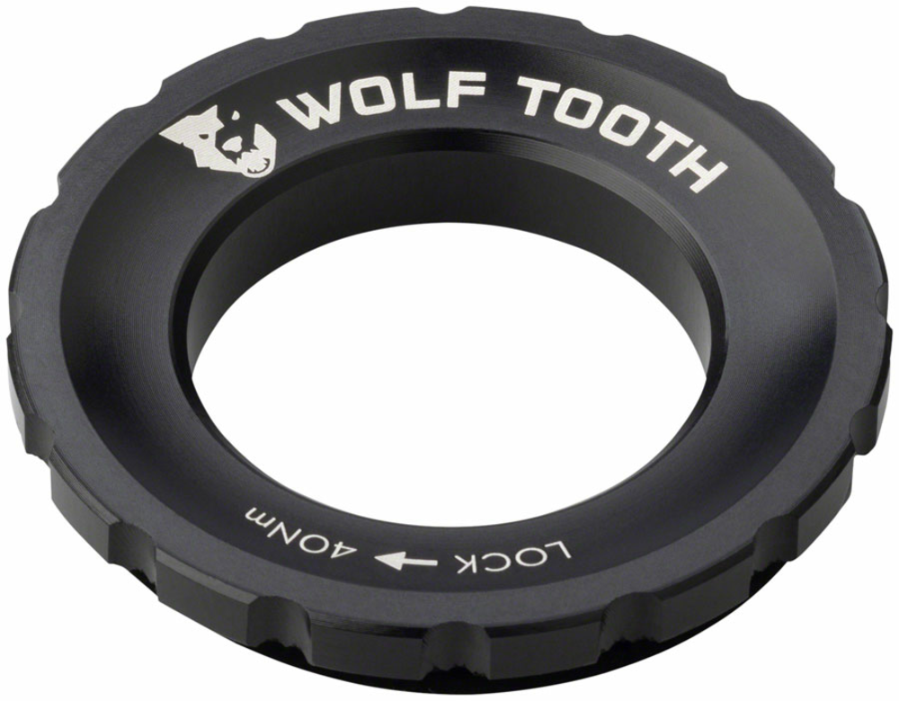 Wolf Tooth Wolf Tooth CenterLock Rotor Lockring - Black 