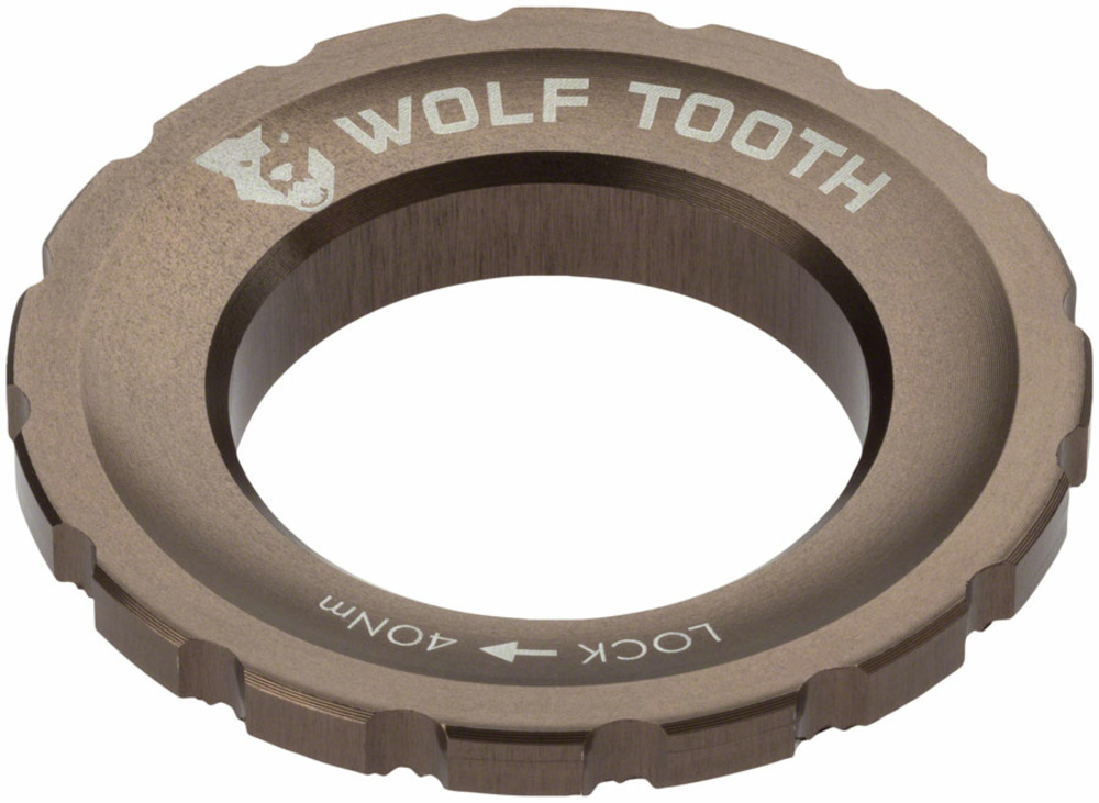 Wolf Tooth Wolf Tooth CenterLock Rotor Lockring - Espresso