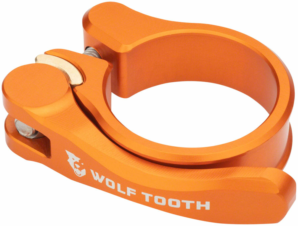 Wolf Tooth Wolf Tooth Components Quick Release Seatpost Clamp - 34.9mm, Orange