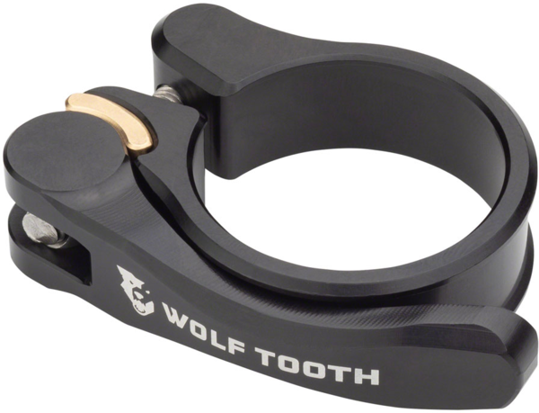 Wolf Tooth Quick Release Seatpost Clamp - 38.6mm, Black Wolf Tooth Quick Release Seatpost Clamp - 38.6mm, Black
