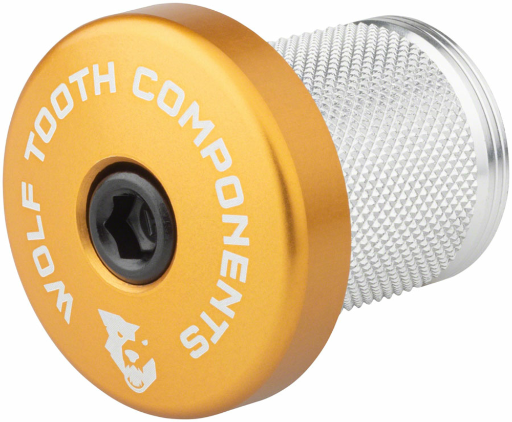 Wolf Tooth Wolf Tooth Compression Plug with Integrated Spacer Stem Cap, Gold