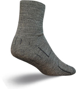 SockGuy Wooligan Socks (Charcoal)