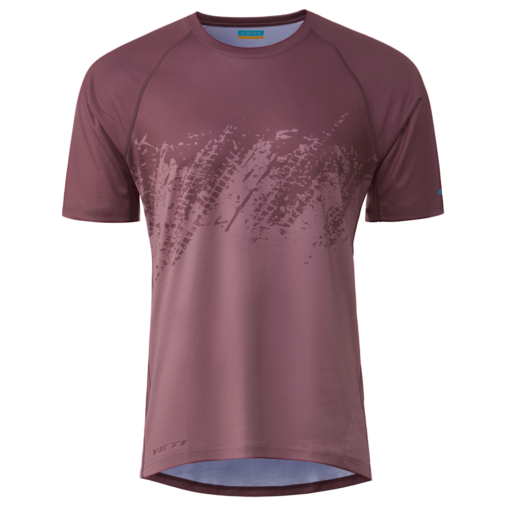 Yeti Cycles Longhorn S/S Jersey Color: Dusty Purple Fade