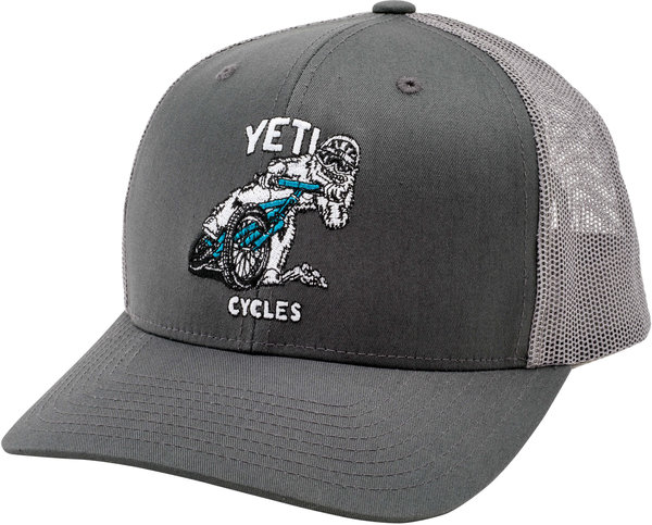 Yeti Cycles Sliding Yetiman Trucker Hat Snapback