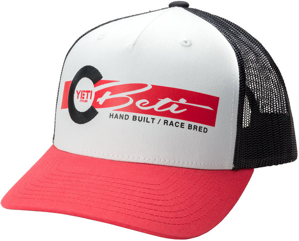 Yeti Cycles Women's CO Yeti Beti Trucker Hat Color: Coral 