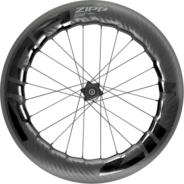 Zipp 858 NSW Carbon Tubeless Rim Brake Rear Color: Black