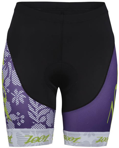 Zoot Performance Tri Team Shorts (6-inch) - Women's Color: Purple Haze/Spring Green