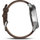 Color: Silver w/Dark Brown Leather Band - Premium