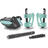 Color: Black/Light Turquoise