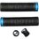Color: Black Grips/Blue Clamps
