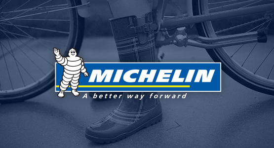 Durable Michelin Protek tires prevent flats.