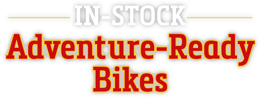 In-Stock Adventure-Ready Bikes