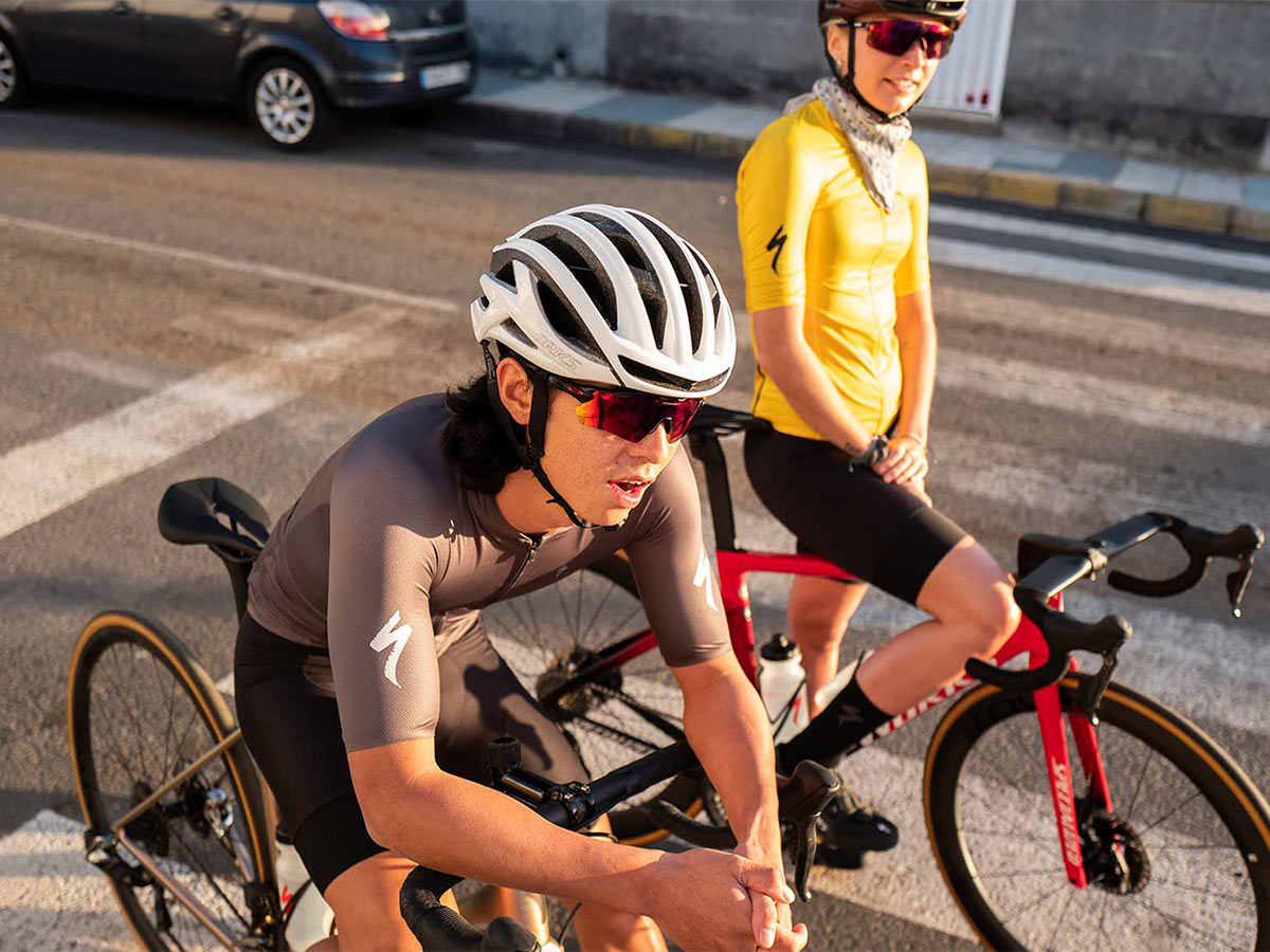 riders wearing helmets