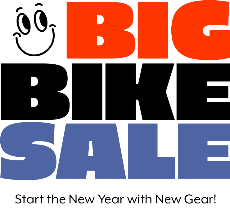 BIG BIKE SALE | Start the New Year with New Gear!