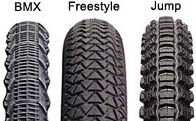 Bmx Tire Size Chart