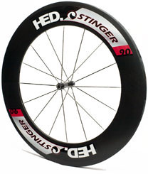 Carbon wheels are light, stiff and fast!