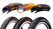 To improve handling, try Continental bicycle tires!