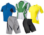 Replace worn and torn bicycle shorts and jerseys!