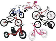 We have great bicycles for children!