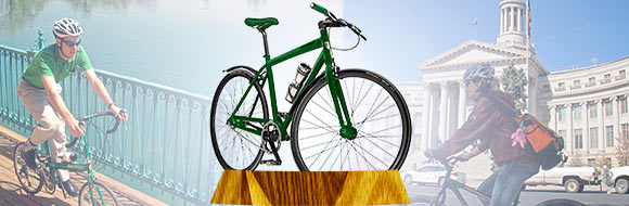 The Bicycle is a clean, green, perfect machine!