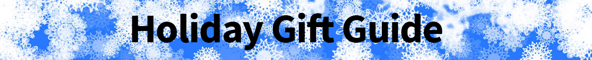 Holiday Gift Guide Header Image Snowflakes