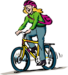 Riding to the store, around the block, or for exercise helps keep the pounds off!