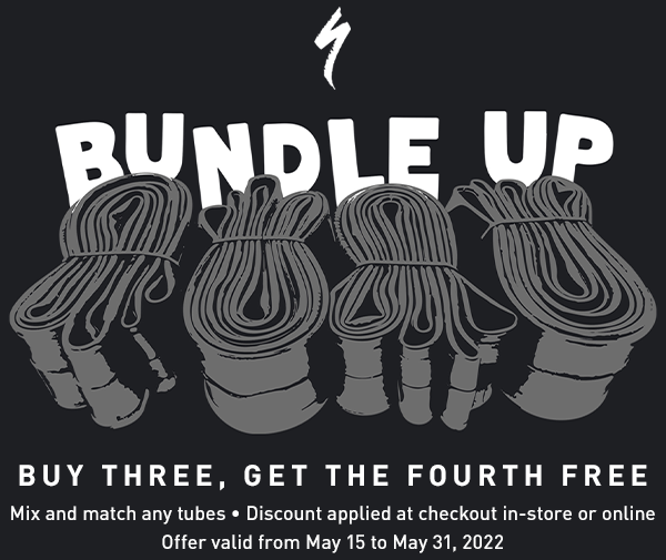 Specialized | Offer Buy Three, Get the Fourth Free | BUNDLE UP