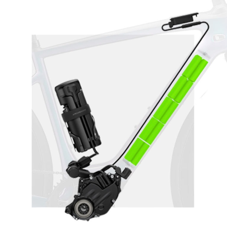 Battery system illustration