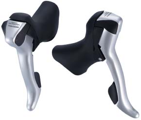 The Ultegra STI Levers have smooth shifting action! 