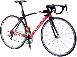 The Specialized S-Works Tarmac E5 is the choice of the pros!