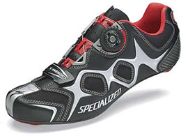 Specialized's S-Works shoes fit and feel great!