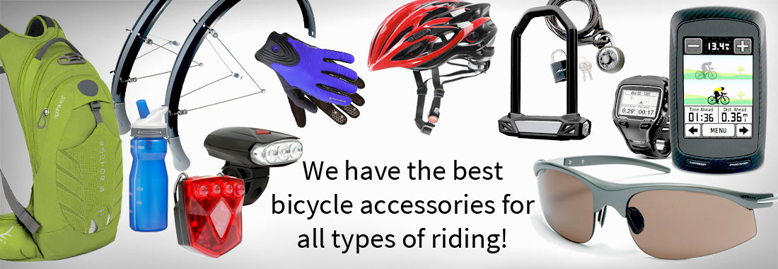 Village Peddler has all the cycling accessories you need!