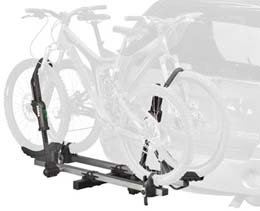Loading bikes is a breeze with Thule's 2-Bike Sportworks Transport T2!