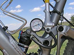 Dial-in your air pressure for the perfect ride!