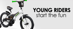 Trek makes great bikes, trailers and joggers for kids!