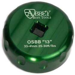 Abbey Bike Tools OSBB E13 Single Sided Bottom Bracket Socket Cup Tool