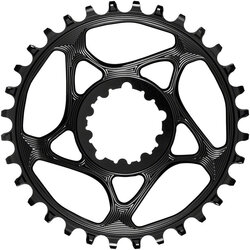 absoluteBLACK Round Direct Mount Chainring for SRAM 3-Bolt 3mm Offset