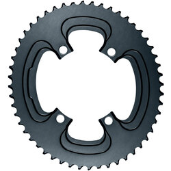 absoluteBLACK Silver Series Oval 110 BCD 4-Bolt Outer Chainring