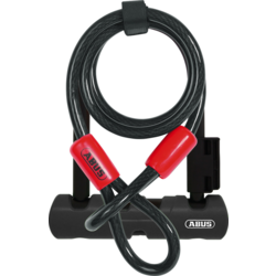 ABUS Ultra 410 Mini LS U-Lock (5.5-inch) + Cobra Cable