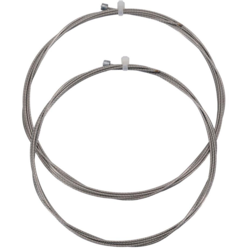 Aztec Stainless Brake Cable Set MTN - Front/Rear