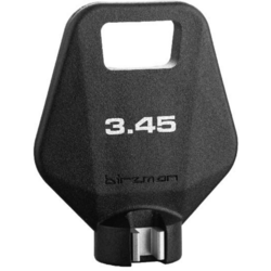 Birzman Two-Way Spoke Wrench, Black, 3.45mm NLS