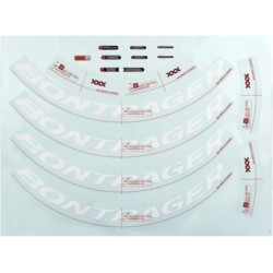 Bontrager Wheelsystem Replacement Aeolus XXX 4 Decal Set