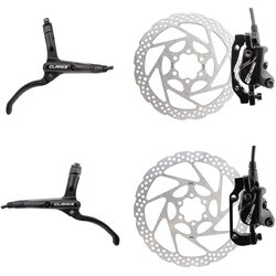 Clarks React 2 160mm Front/180mm Rear Hydraulic Disc Brake Kit