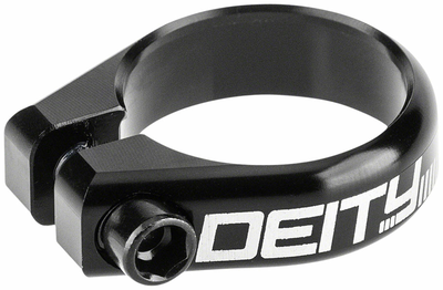 Deity Components DEITY Circuit Seatpost Clamp - 34.9mm, Black